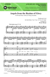 Angels from the Realms of Glory SATB choral sheet music cover